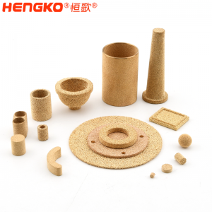 工廠(chǎng)定制3-90微米多孔粉末燒結(jié)銅機(jī)油濾芯長(zhǎng)壽命