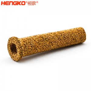 工廠直銷(xiāo)燒結(jié)黃銅青銅氣動(dòng)排氣消聲器1/8″油閥濾油器