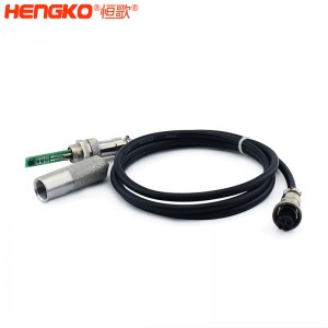恒歌直銷不銹鋼RHT-H20-B平頭溫濕度傳感器探頭帶電線，用于農(nóng)業(yè)大棚