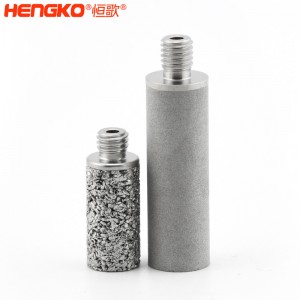 廠家來圖定制粉末燒結(jié)316L不銹鋼過濾器濾芯防塵耐腐蝕，用于化工制藥