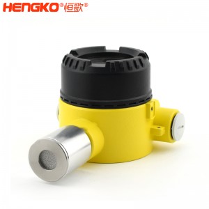 數(shù)顯316L不銹鋼氣體傳感器外殼防水防塵壁掛式工業(yè)氣體傳感器，用于天然氣廠