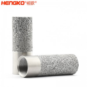 恒歌定制多孔不銹鋼溫濕度傳感器探頭外殼保護(hù)罩防水耐用透氣，用于環(huán)境監(jiān)測(cè)