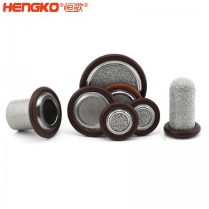 恒歌不銹鋼316L真空卡環(huán)濾芯耐高溫透氣均勻耐壓，工業(yè)衛(wèi)生級不銹鋼濾片過濾器