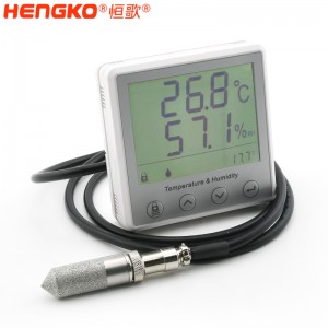 恒歌農(nóng)業(yè)追溯監(jiān)測(cè)系統(tǒng)高精準(zhǔn)RS485溫濕度變送器帶露點(diǎn)功能，自動(dòng)化監(jiān)控溫室大棚溫濕度物聯(lián)網(wǎng)方案