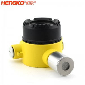 數(shù)顯316L不銹鋼氣體傳感器外殼防水防塵壁掛式工業(yè)氣體傳感器，用于天然氣廠