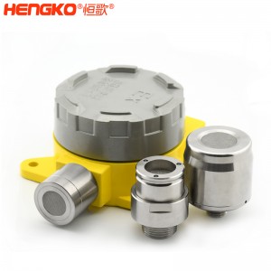 恒歌氣體檢測(cè)儀連續(xù)在線(xiàn)檢測(cè)(無(wú)顯示)信號(hào)輸出4-20mA適用于電化學(xué)氯氣