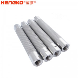 恒歌廠家直銷(xiāo)金屬納米多孔材料,孔隙均勻快速流通耐高溫工業(yè)納米多孔材料