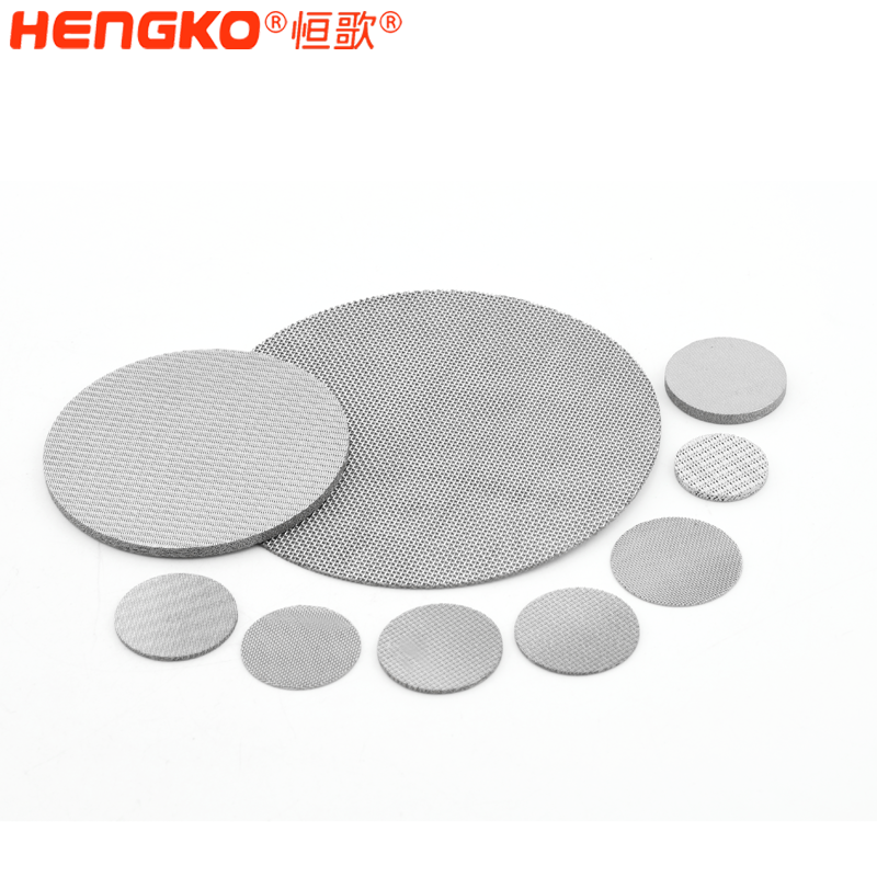 不銹鋼燒結(jié)網(wǎng)片堅固耐用易清洗用于分子料理吸煙技術(shù)過濾微粒有害氣體 Featured Image