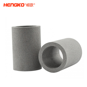 恒歌高孔隙率燒結(jié)金屬多孔不銹鋼濾芯濾管筒 應(yīng)用于空氣介質(zhì)過濾