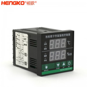 恒歌生產(chǎn)rs485溫濕度控制器,抗干擾能力強響應靈敏養(yǎng)殖溫室孵化溫濕度控制器