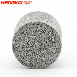 廠商定制微米不銹鋼燒結濾芯_316L不銹鋼過濾帽反沖洗工業(yè)和液體過濾可用