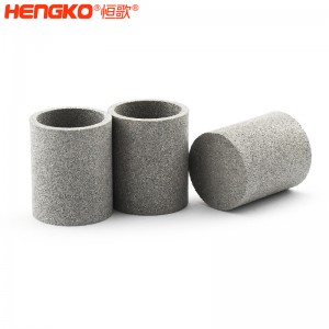 廠家生產(chǎn)多尺寸不銹鋼粉末燒結(jié)濾筒，堅固耐用壽命長用于流量控制和均布