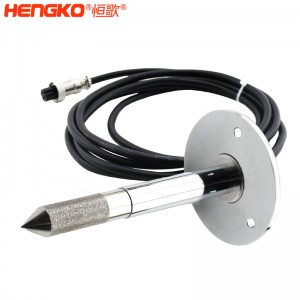 恒歌直銷(xiāo)平頭/尖頭不銹鋼溫濕度傳感器探頭帶電線,用于土壤農(nóng)業(yè)