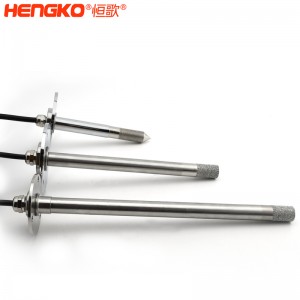 恒歌工業(yè)級(jí)進(jìn)口芯片溫濕度探測儀探頭,抗壓高精度溫濕度監(jiān)控儀不銹鋼探頭